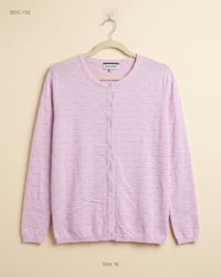 PARAMOUR (BDC-192) Pink Button Down Cardigans