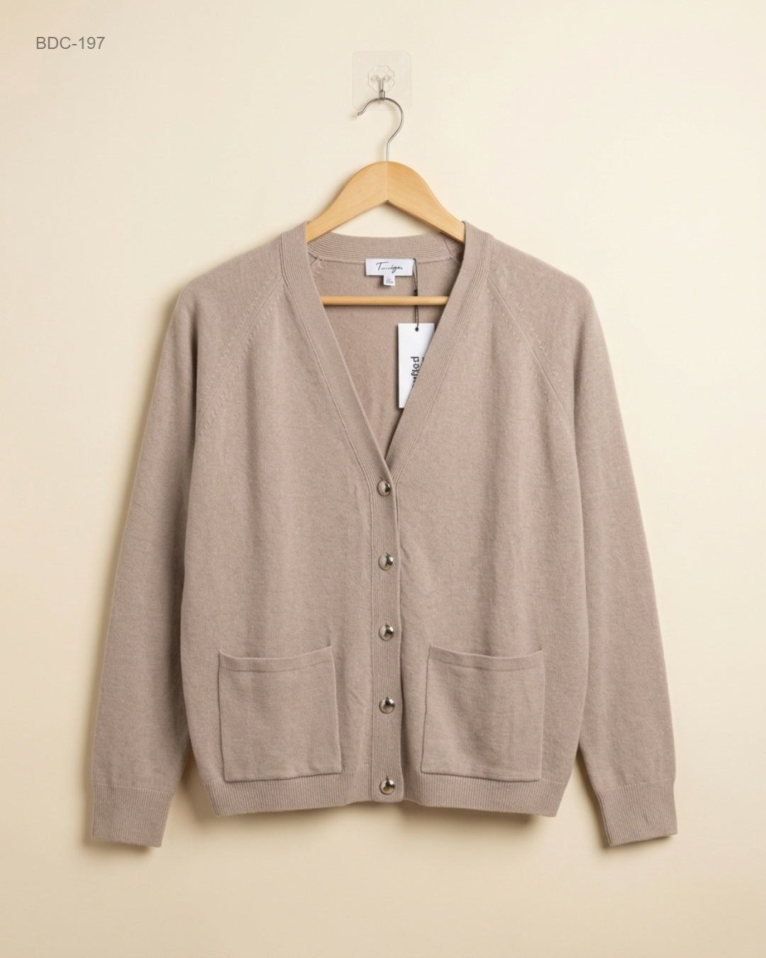 Secondhand Branded Button Down Cardigans by Tanya, Skin Wool fabric, Excellent condition, for Women - Online Thrift Shop Lahore Pakistan