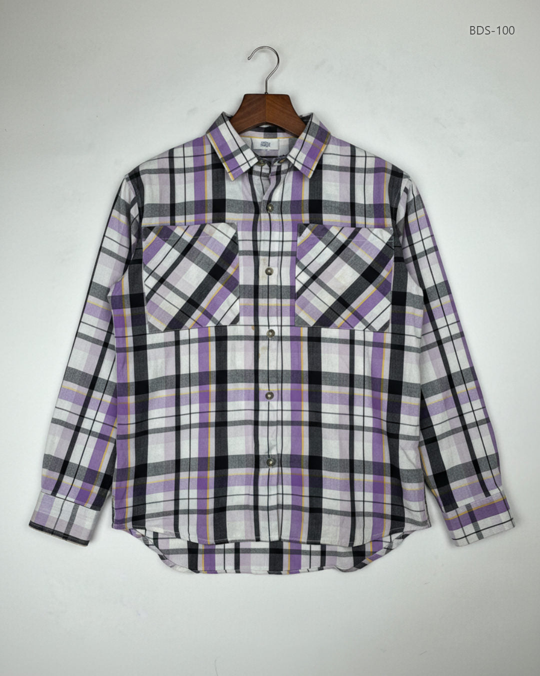 M AND CO KIDS Multi Color Women's Button Down Shirt (BDS-100)