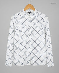 WAREHOUSE (BDS-105) White Button Down Shirt