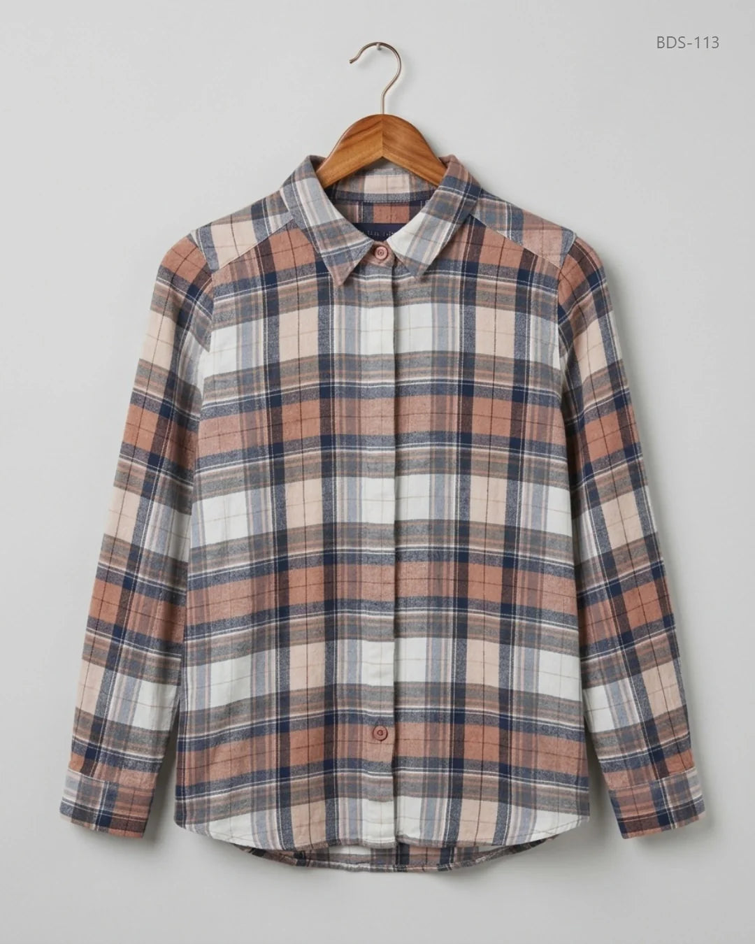 Preloved Premium Button Down Shirt by Marks & Spencer, Multi viscose for Womens - OTS Thrift Shop Peshawar Pakistan