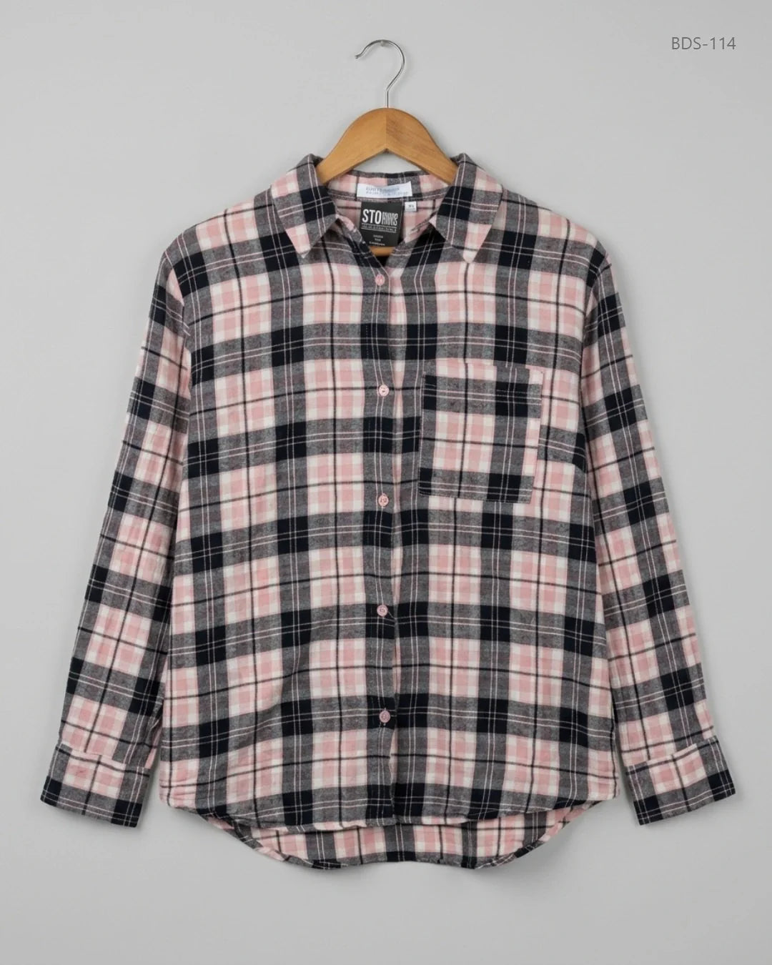 UK Imported secondhand Button Down Shirt - Primark brand, Pink Viscose, Premium condition, for Womens - Online Thrift Store Lahore Pakistan