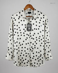 NEEL (BDS-117) Off White Button Down Shirt