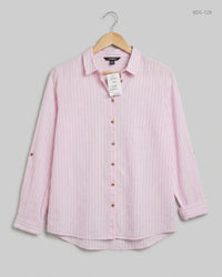 DUNNES (BDS-129) Pink Button Down Shirt