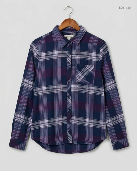 Button Down Shirt | Beach Lunch lounge | Preloved Branded | Blue VISCOSE | Premium | OTS Thrift Store Karachi Pakistan