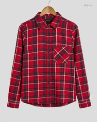 NEW LOOK (BDS-132) Red Button Down Shirt