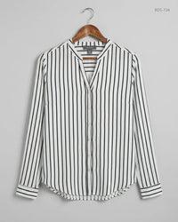 PRIMARK (BDS-134) Black & White Button Down Shirt