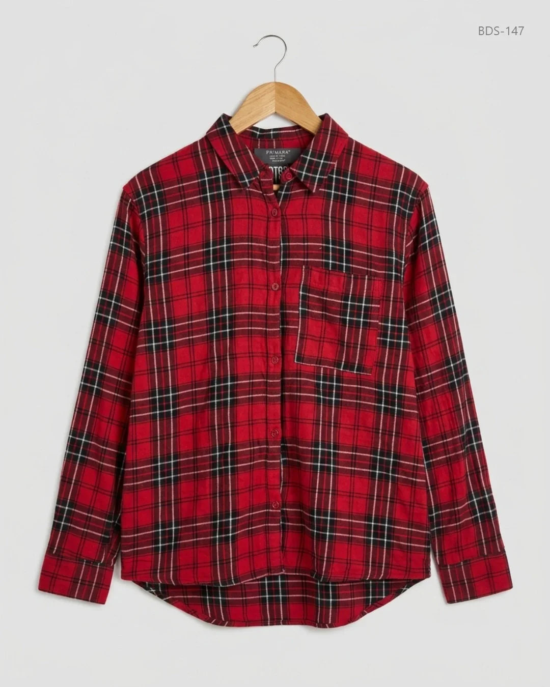 PRIMARK (BDS-147) Red Button Down Shirt