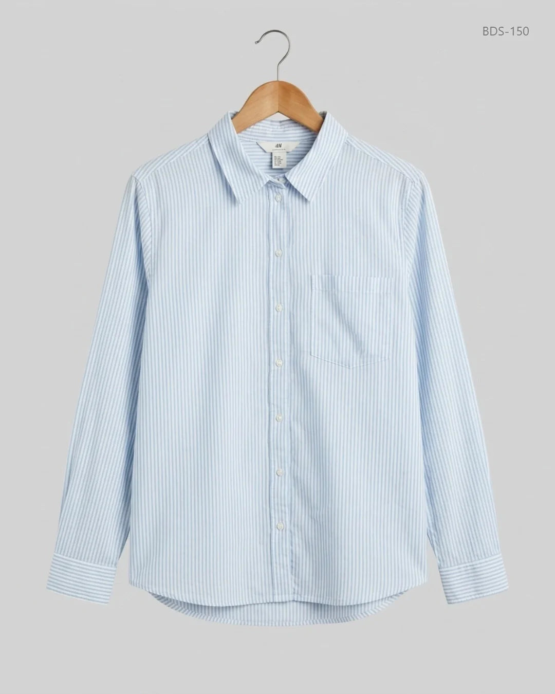 H&M (BDS-150) Blue & White Button Down Shirt