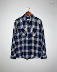 MISS SELFRIDGE Navy Blue Women's Button Down Shirt (BDS-39)