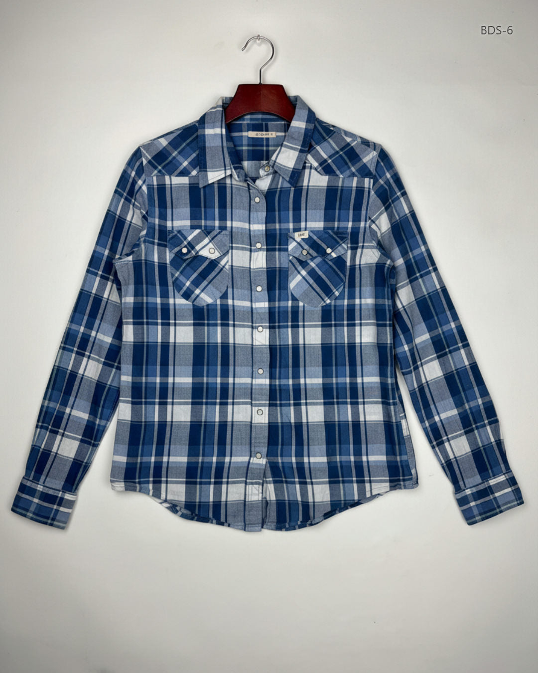 LEE Blue Women's Button Down Shirt (BDS-6)