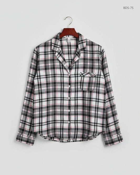 Button Down Shirt | victorias secret | Preloved Branded | Multi Cotton | Premium | OTS Thrift Store Karachi Pakistan