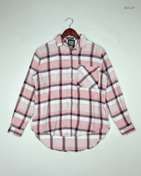 STUDIO Pink Women's Button Down Shirt (BDS-87)
