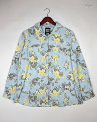 SPIRIT Sky Blue Women's Button Down Shirt (BDS-91)