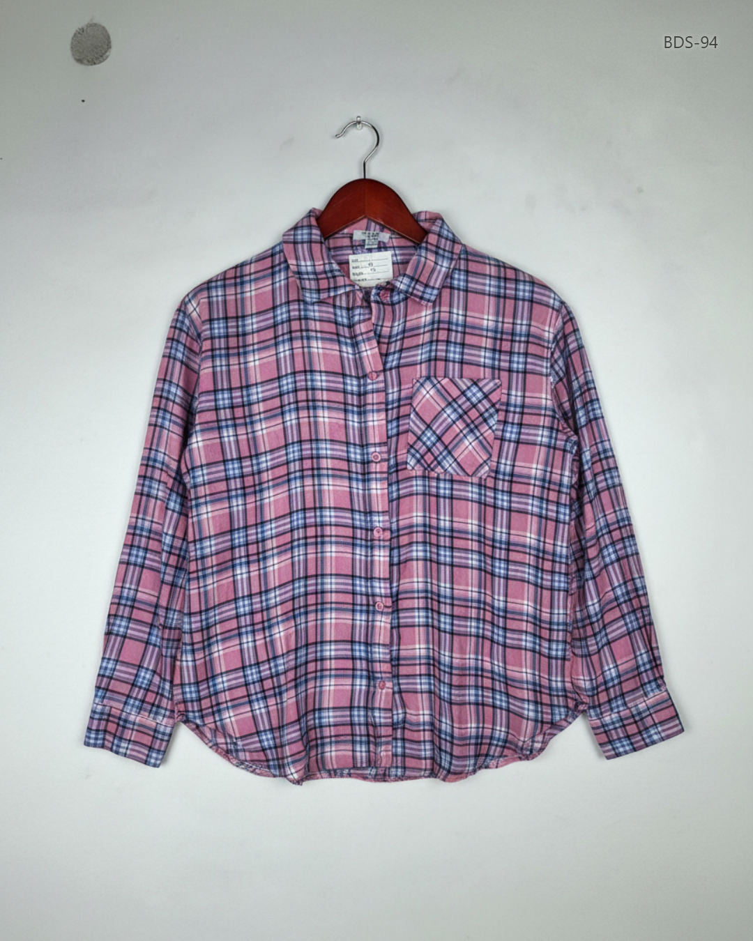 KYLIE Pink Women's Button Down Shirt (BDS-94)