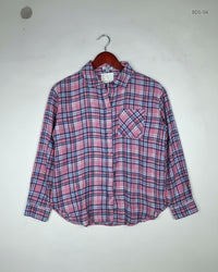 KYLIE Pink Women's Button Down Shirt (BDS-94)