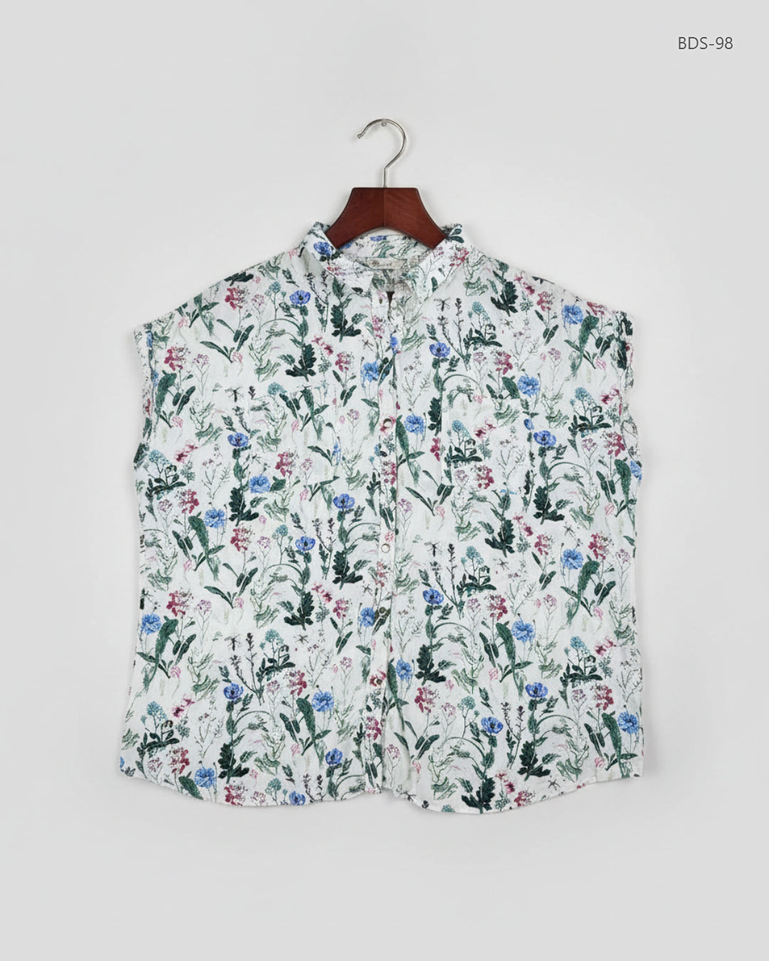 PEACOCKS White Women's Button Down Shirt (BDS-98)