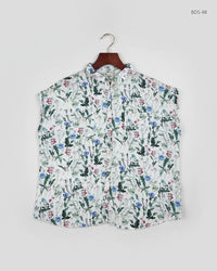 PEACOCKS White Women's Button Down Shirt (BDS-98)