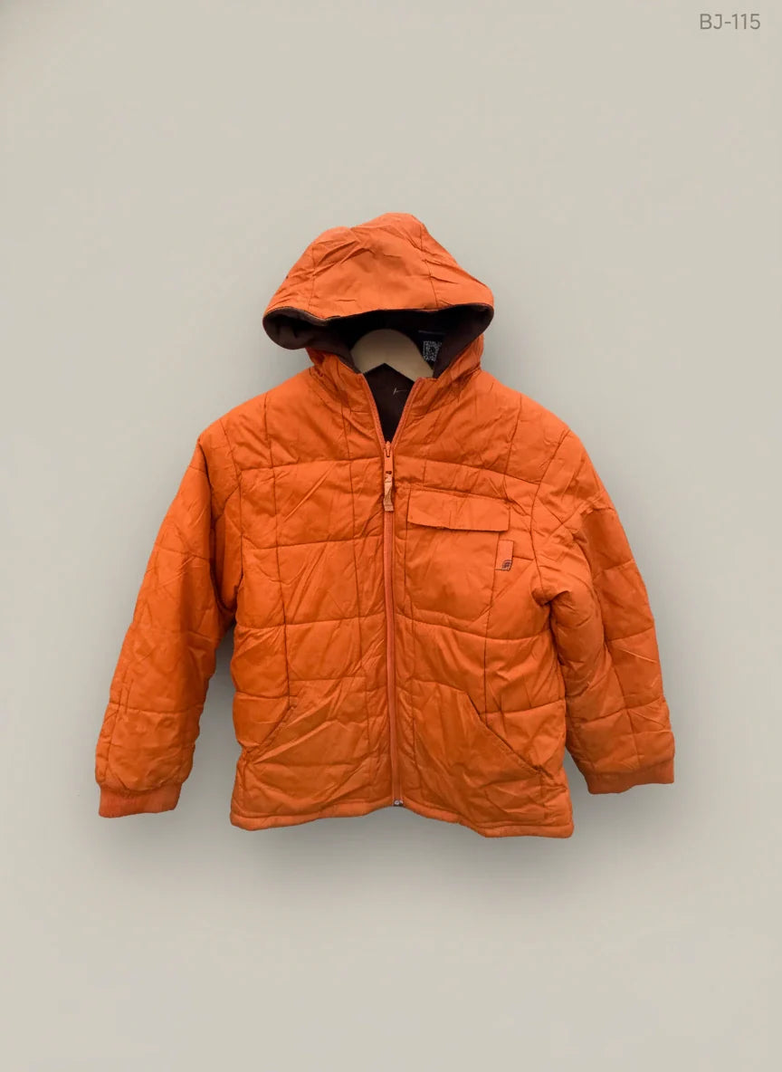 UK Imported secondhand Winter Boys Jackets - Unknown brand, Tan Polyester, Excellent condition, for Boys - Online Thrift Store Lahore Pakistan