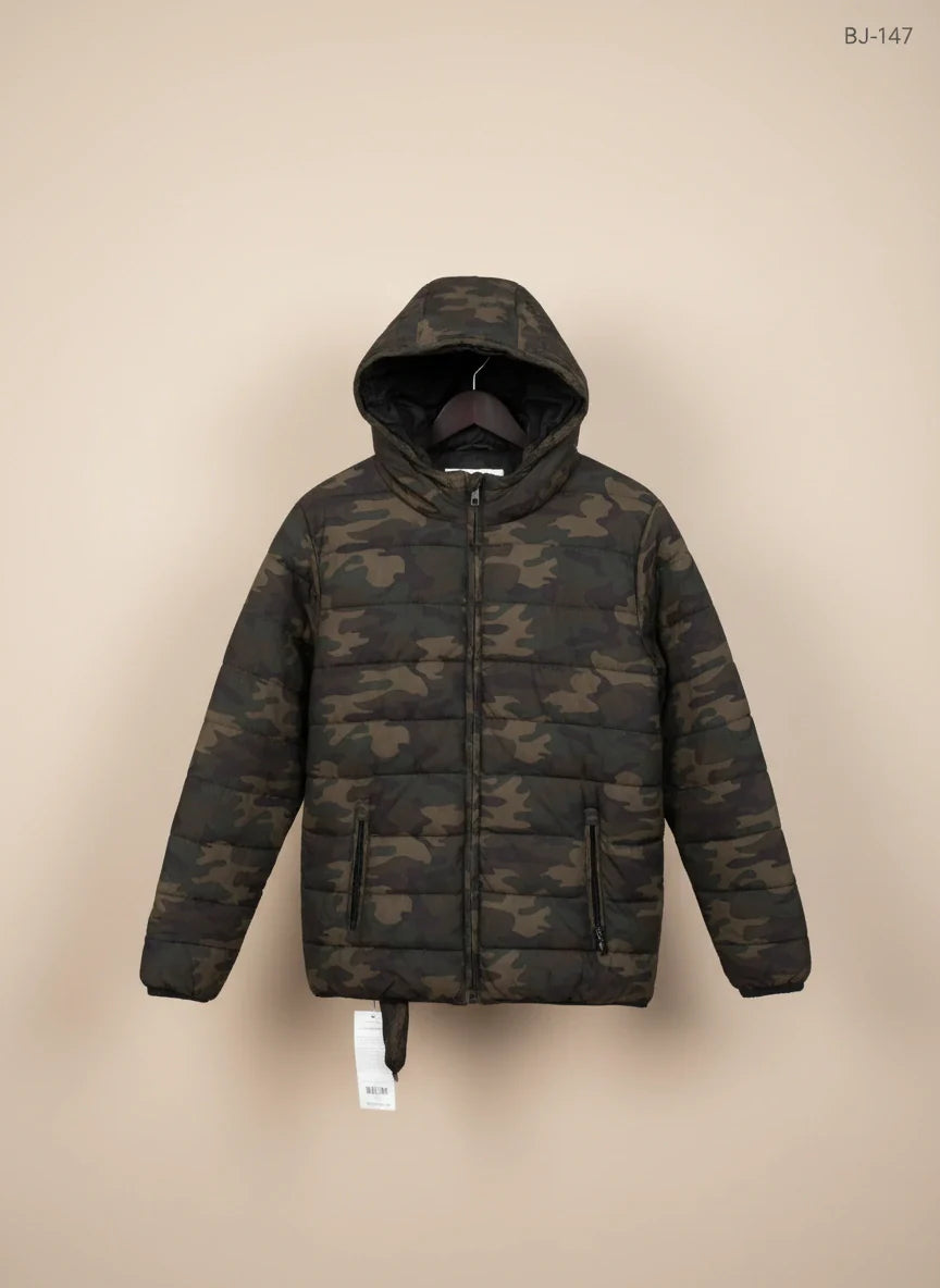 Army Green Winter Boys Jackets by C&A (BJ-147)