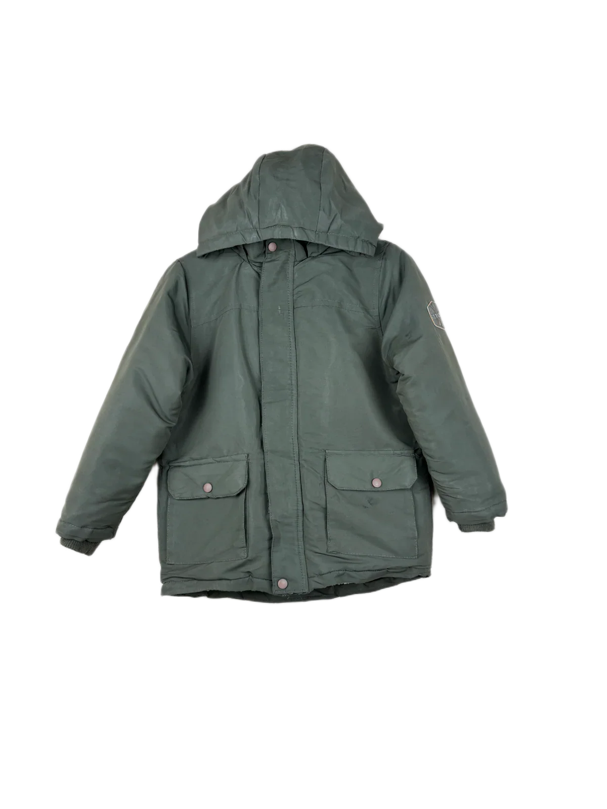 Preloved Excellent Winter Boys Jackets by Destination, Olive Polyester for Boys - OTS Thrift Shop Karachi Pakistan