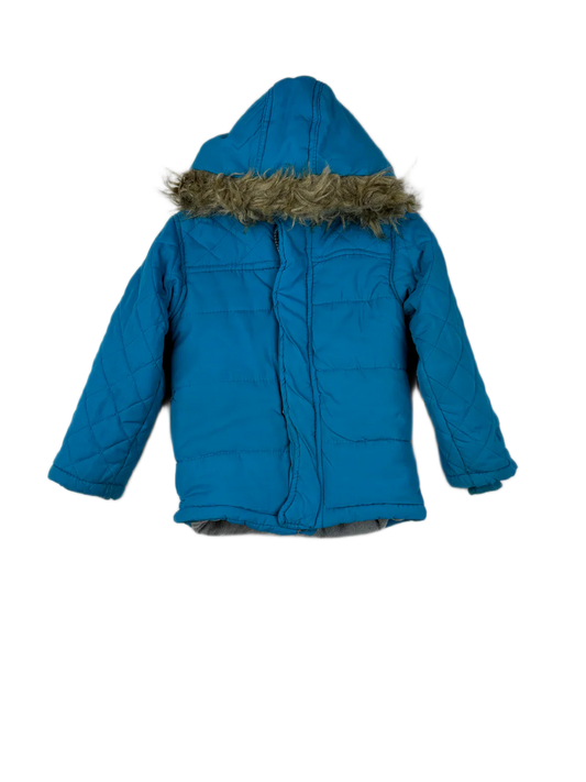 Shop Good Winter Boys Jackets by Pep&Co | Preloved Branded Clothes | Turquoise Polyester | Boys | OTS Thrift Store Peshawar Pakistan
