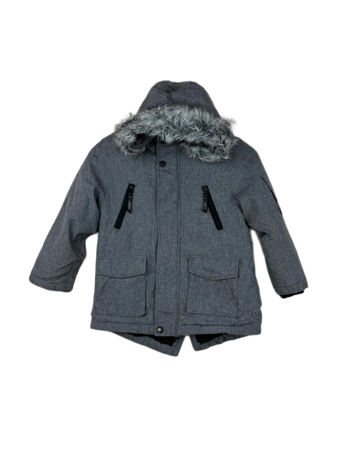 Premium Condition Winter Boys Jackets | Preloved Primark | Grey Polyester | Thrift Shop for Boys Lahore Pakistan | OTS