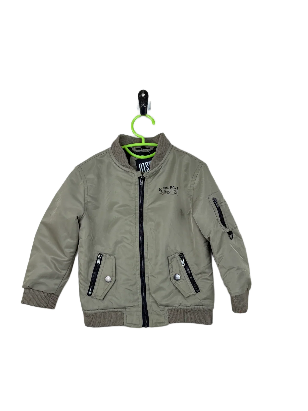 Khaki Winter Boys Jacket by River Island (BJ-23)