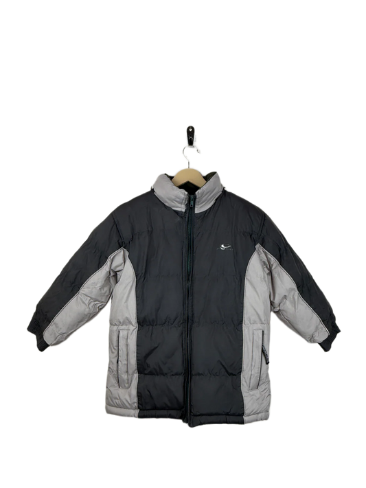 Winter Boys Jackets | Pogo | Preloved Branded | Green & Offwhite Polyester | Good | OTS Thrift Store Islamabad Pakistan