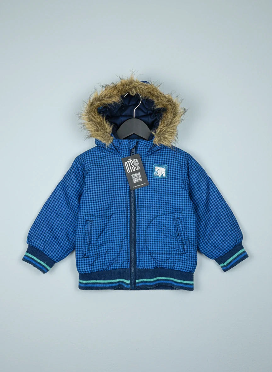 Winter Boys Jackets | lupilu | Preloved Branded | Blue Polyester | Premium | OTS Thrift Store Lahore Pakistan