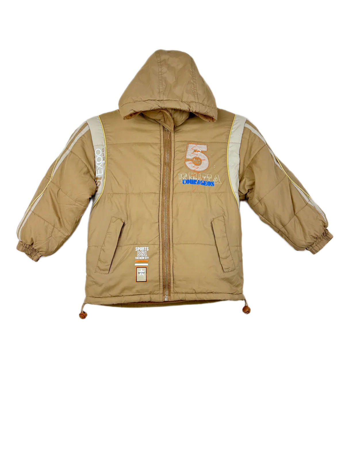 Khaki Winter Boys Jacket by S&R (BJ-2)