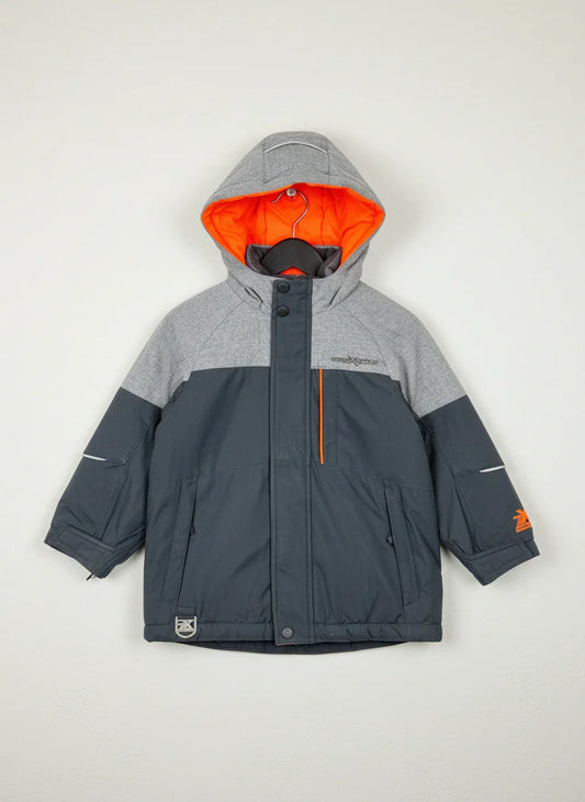 Premium Plus Condition Winter Boys Jackets | Preloved zeroxposur | gray&blue Polyester | Thrift Shop for Boys Karachi Pakistan | OTS