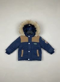 Brown&blue Winter Boys Jackets by chicco (BJ-50)