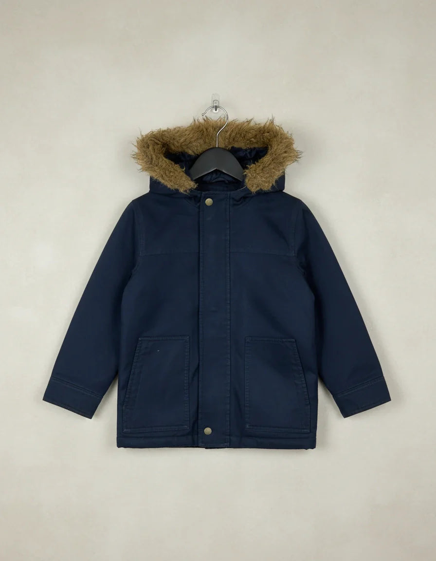Shop Excellent Winter Boys Jackets by GAP | Preloved Branded Clothes | DarkBlue Polyester | Boys | OTS Thrift Store Karachi Pakistan