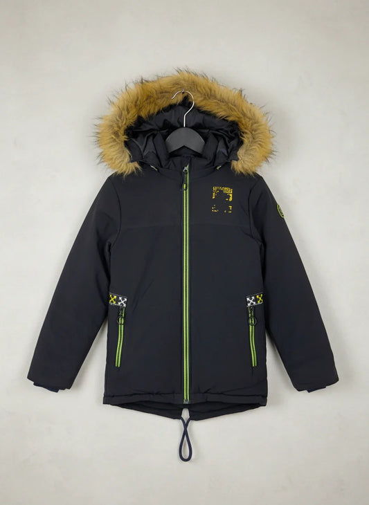 Winter Boys Jackets | Unknown | Preloved Branded | Black Polyester | Good | OTS Thrift Store Islamabad Pakistan