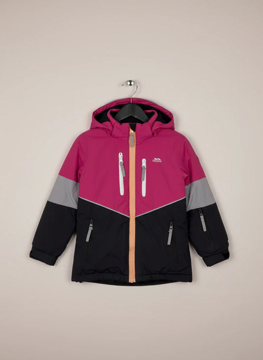 Shop Excellent Winter Boys Jackets by Trespass | Preloved Branded Clothes | black&pink Polyester | Boys | OTS Thrift Store Karachi Pakistan