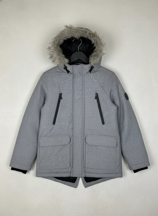 Premium Condition Winter Boys Jackets | Preloved Primark | Grey Polyester | Thrift Shop for Boys Islamabad Pakistan | OTS