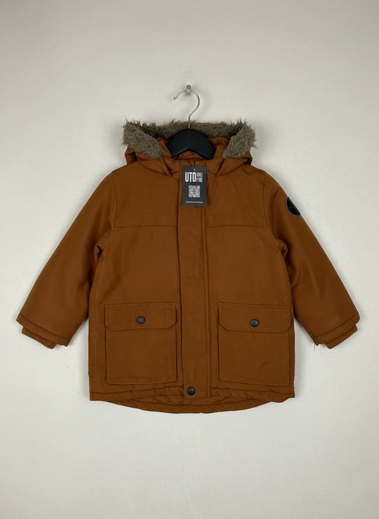 Preloved Good Winter Boys Jackets by Little Kids, Brown Polyester for Boys - OTS Thrift Shop Karachi Pakistan