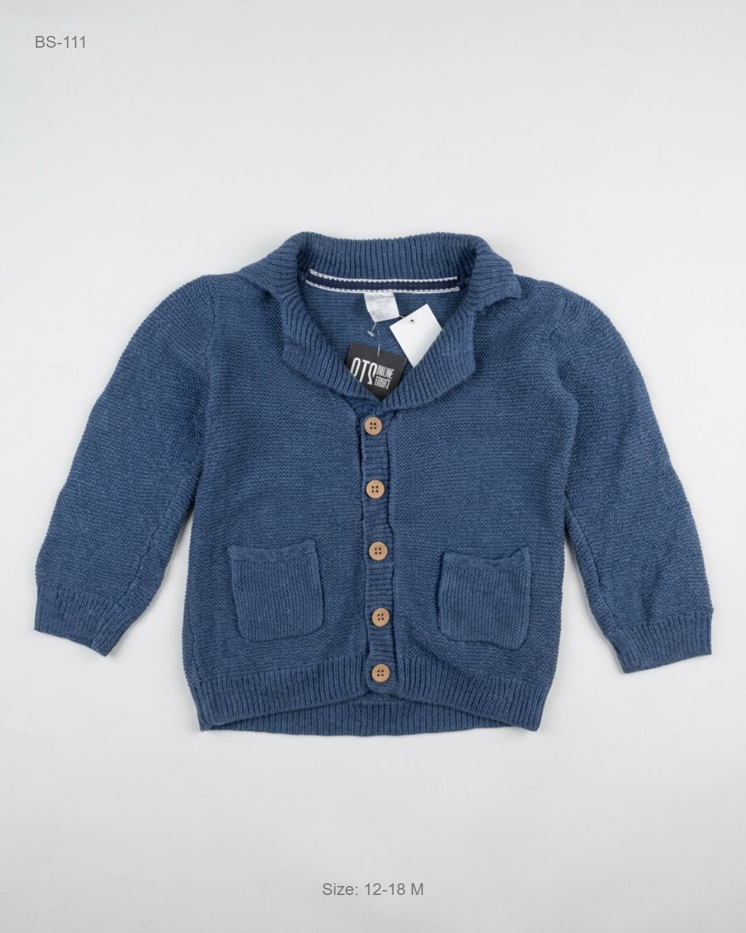 Boys Sweaters | H&M | Preloved Branded | Blue Cotton | Premium | OTS Thrift Store Lahore Pakistan