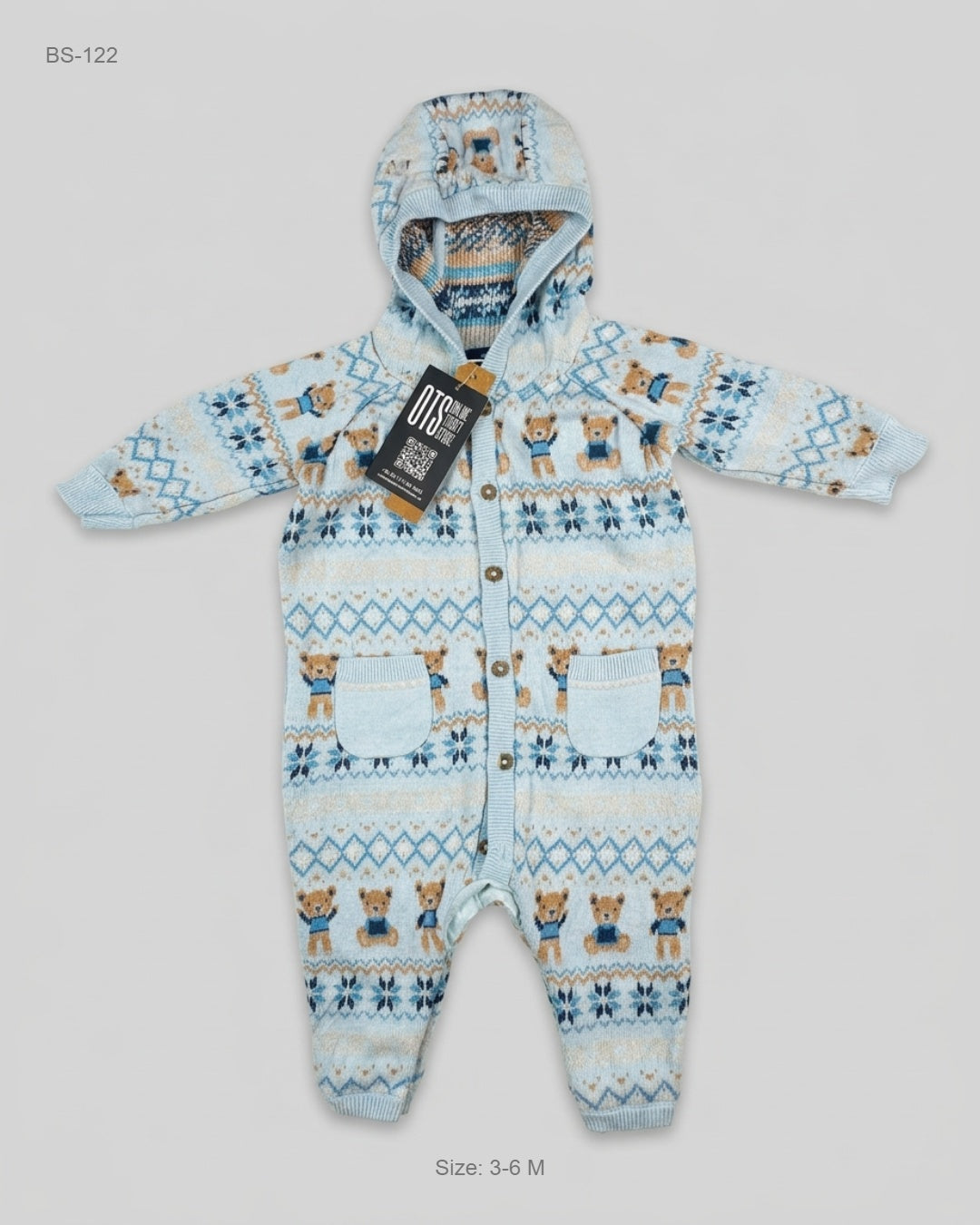 Boys Sweaters | Next | Preloved Branded | Sky Blue Cotton | Premium | OTS Thrift Store Karachi Pakistan