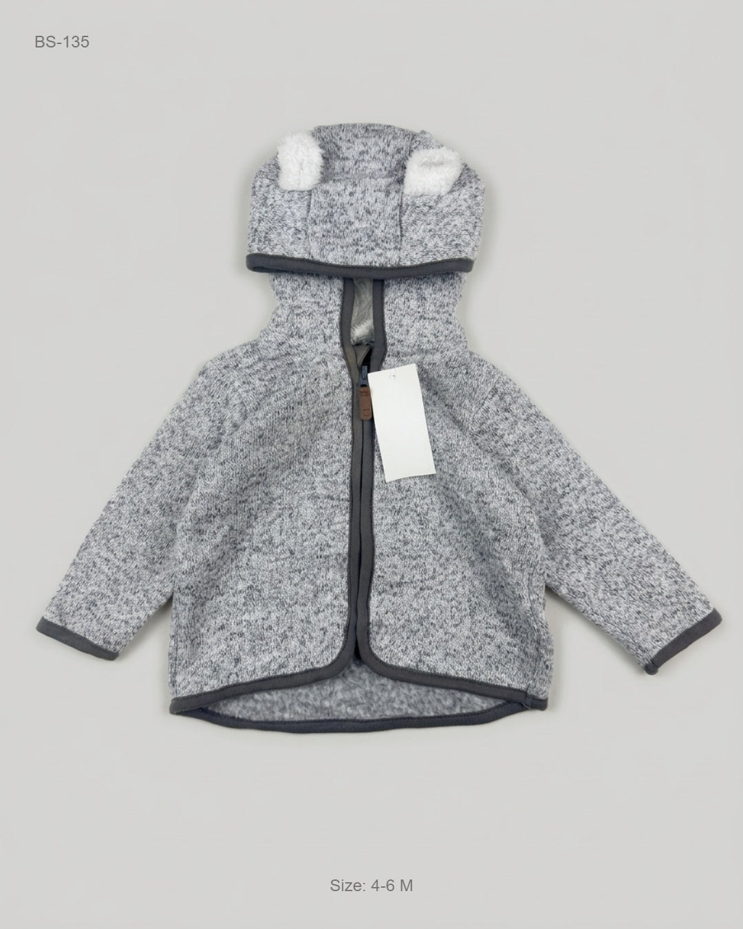 UK Imported secondhand Boys Sweaters - H&M brand, Gray Polyester, Premium condition, for - Online Thrift Store Karachi Pakistan