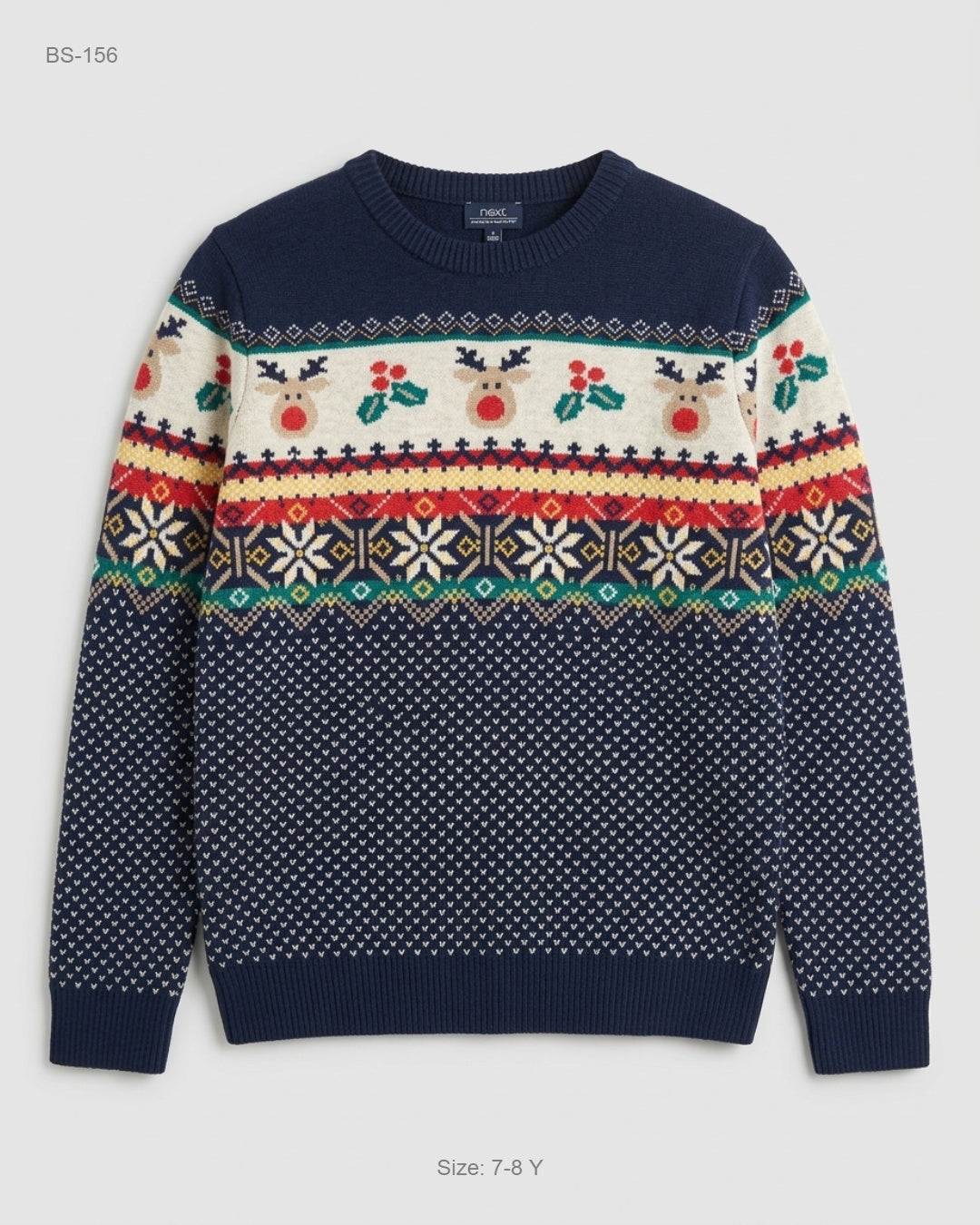 UK Imported secondhand Boys Sweaters - Next brand, Blue Polyester, Premium condition, for - Online Thrift Store Karachi Pakistan