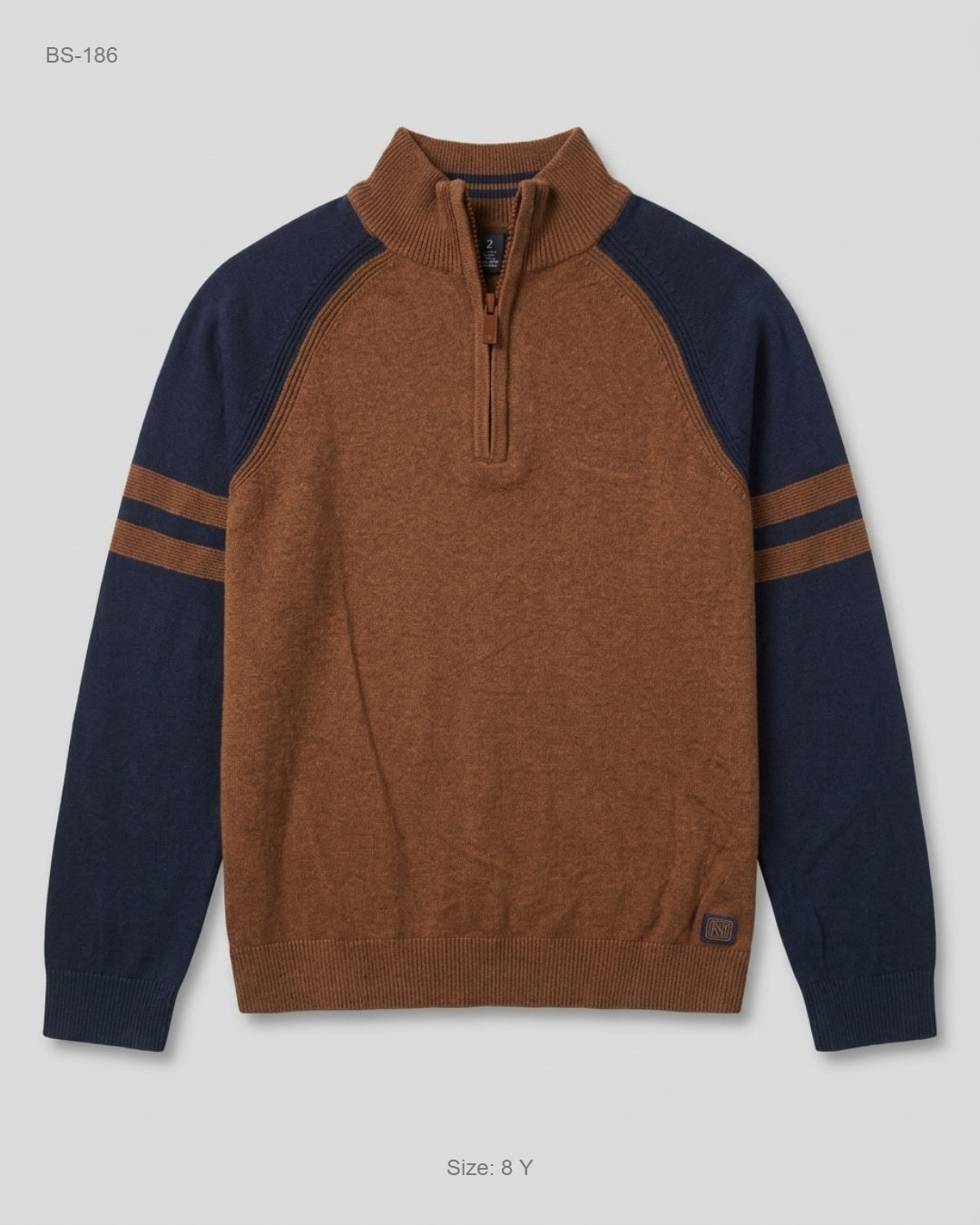 Secondhand Branded Boys Sweaters by Next, Brown Cotton fabric, Premium condition, for - Online Thrift Shop Islamabad Pakistan