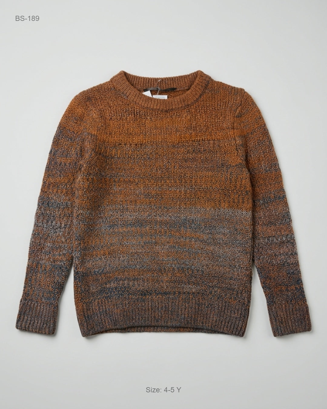 Boys Sweaters | George | Preloved Branded | Brown Polyester | Premium | OTS Thrift Store Lahore Pakistan