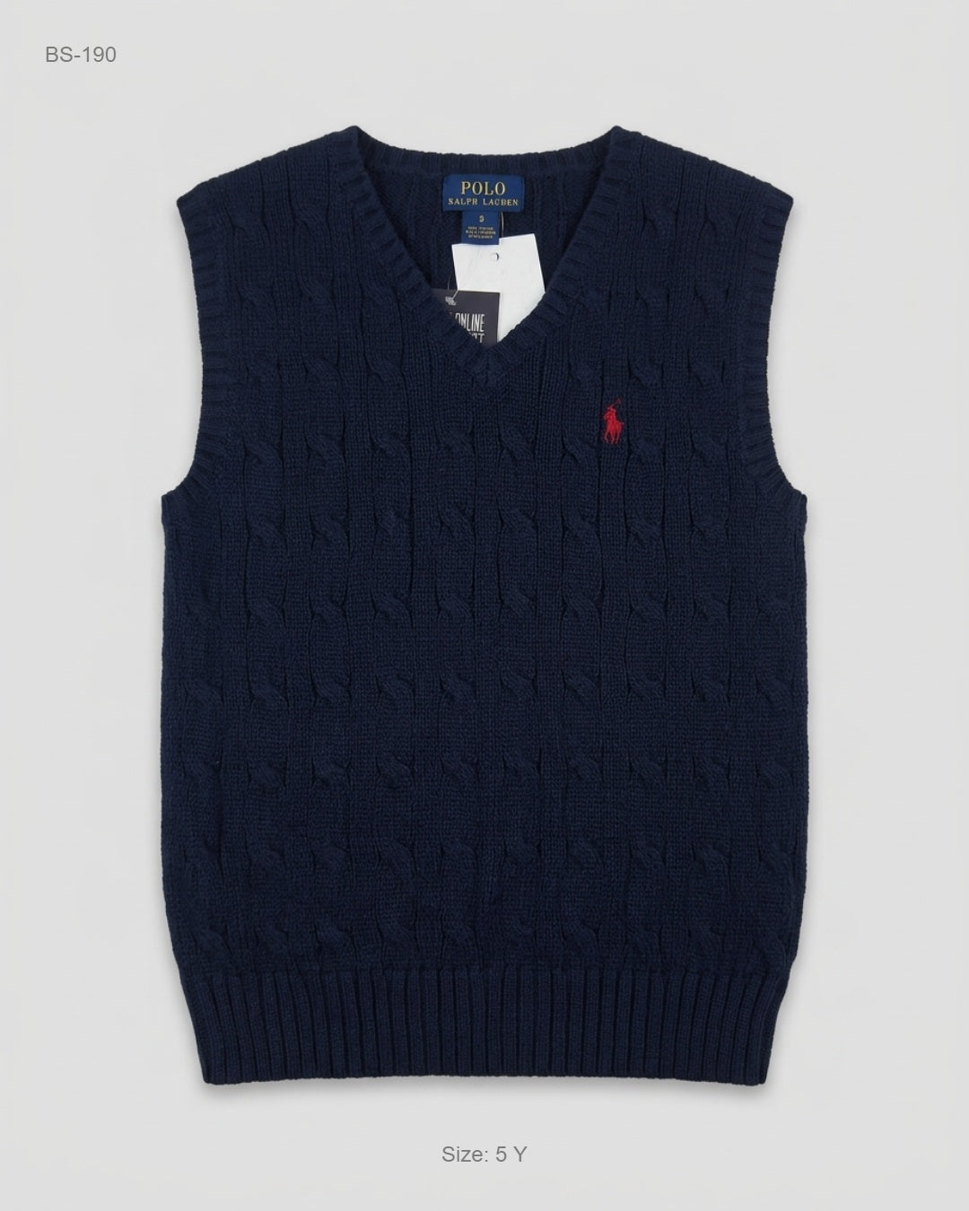 UK Imported secondhand Boys Sweaters - Polo Ralph Lauren brand, Blue Cotton, Premium condition, for - Online Thrift Store Islamabad Pakistan