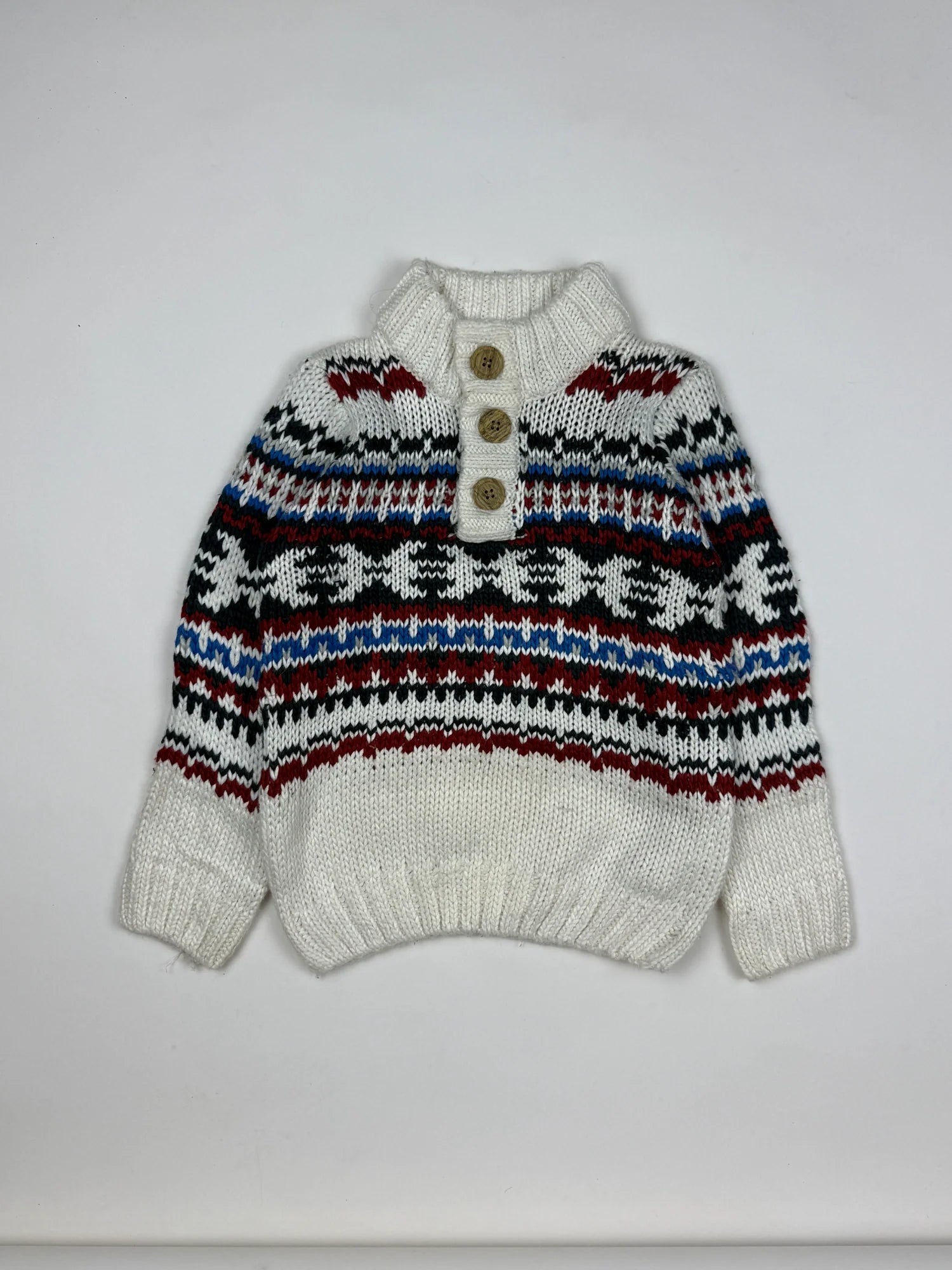 Premium Condition Boys Sweaters | Preloved lupilu | White Acrylic | Thrift Shop for Boys Peshawar Pakistan | OTS