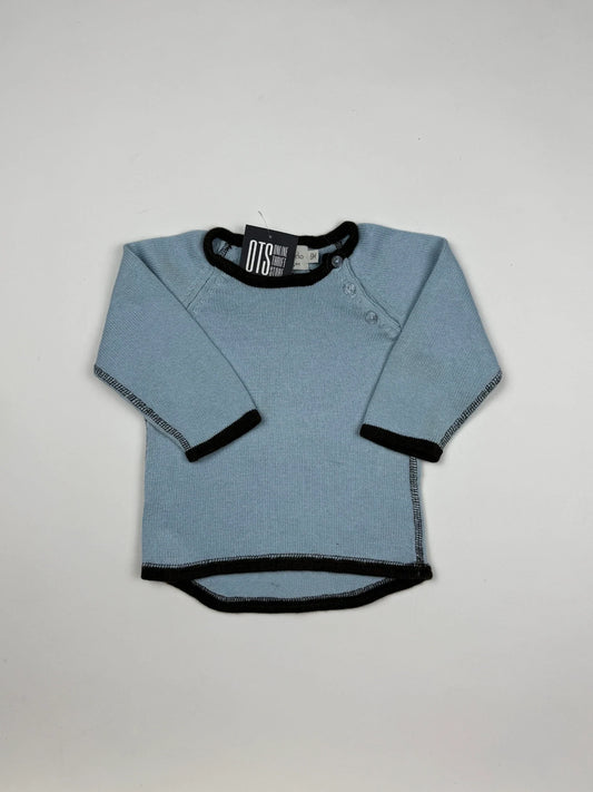 Boys Sweaters | Kammakarlo | Preloved Branded | SkyBlue Acrylic | Premium | OTS Thrift Store Karachi Pakistan