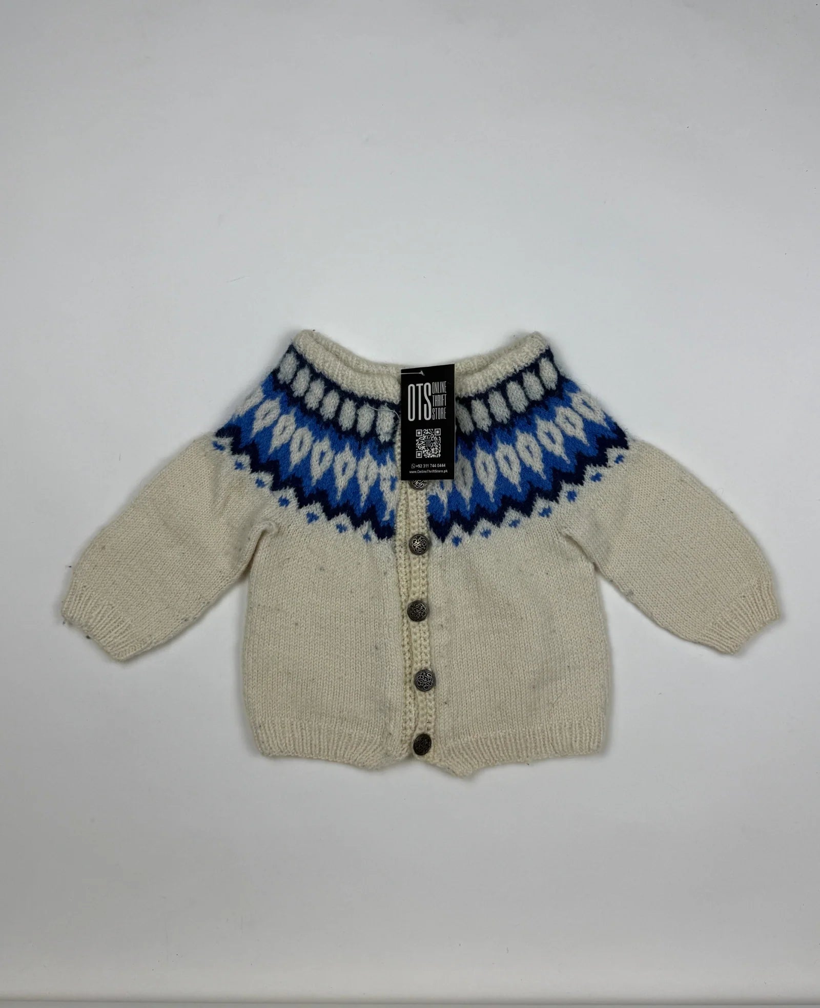 Preloved Premium Boys Sweaters by Cut label, OffWhite Wool for Boys - OTS Thrift Shop Karachi Pakistan