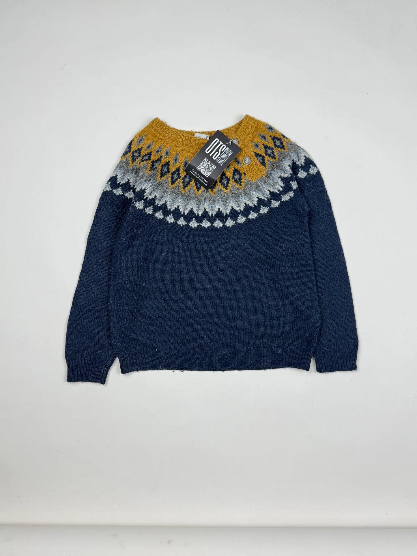 Excellent Condition Boys Sweaters | Preloved LINDEX | Blue Wool | Thrift Shop for Boys Peshawar Pakistan | OTS