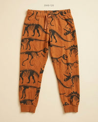H&M (BWB-129) Dinosaur Skeleton Print Joggers